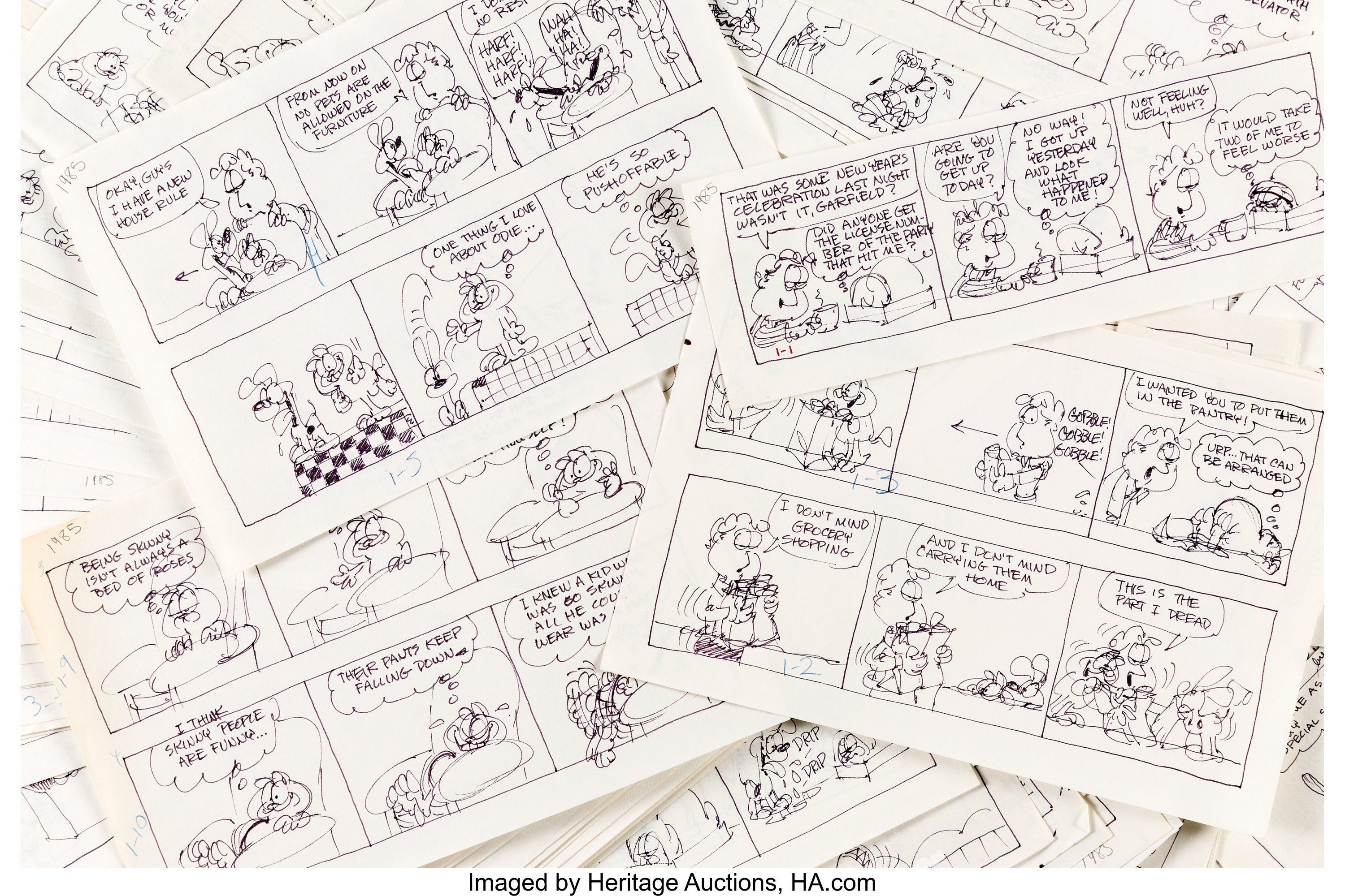 02_jim-davis-garfield-daily-comic-strip-preliminary-original-art-group-of-over-300-united-feature-syndicate-1985.jpg
