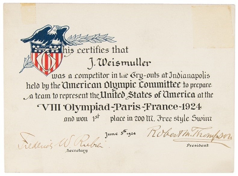 johnny-weissmuller-olympics-tryout-certificate.jpg